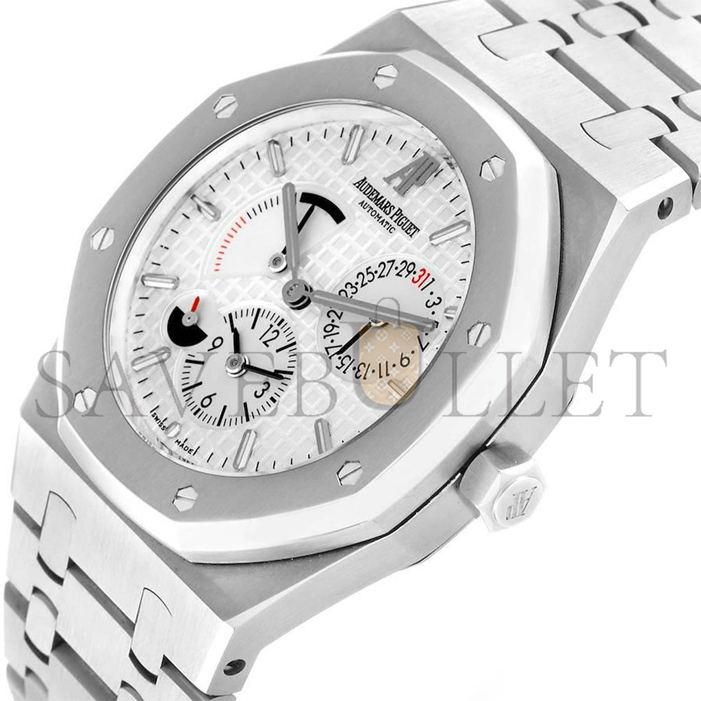 AUDEMARS PIGUET ROYAL OAK DUAL TIME POWER RESERVE WATCH 26120ST.OO.1220ST.01